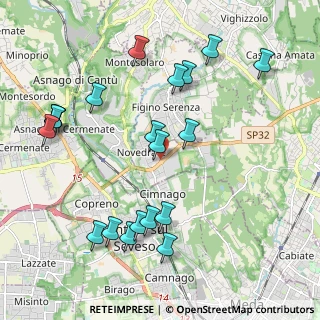 Mappa Via Carlo Cattaneo, 22060 Novedrate CO, Italia (2.278)