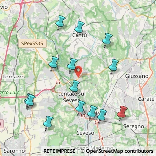 Mappa Via Carlo Cattaneo, 22060 Novedrate CO, Italia (4.66714)