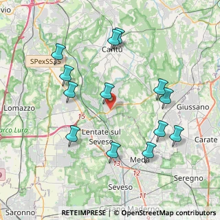 Mappa Via Carlo Cattaneo, 22060 Novedrate CO, Italia (4.17)