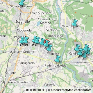 Mappa Via Belvedere, 23807 Merate LC, Italia (2.32563)