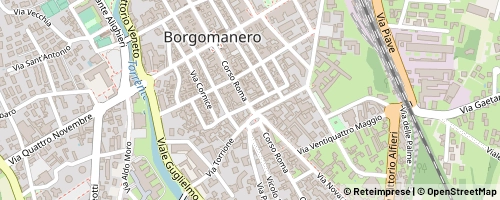 Mappa Borgomanero
