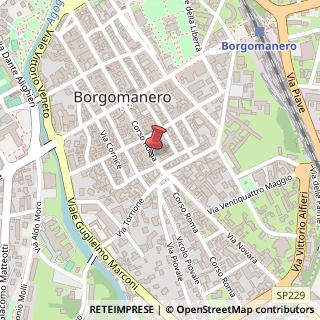 Mappa Corso Roma, 90, 28021 Cressa, Novara (Piemonte)