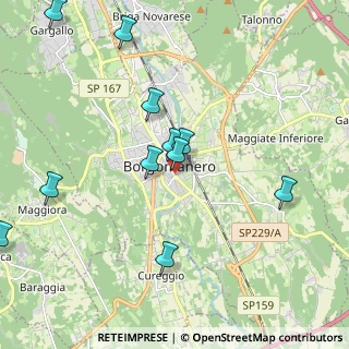 Mappa Via Giardini, 28021 Borgomanero NO, Italia (2.39333)