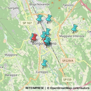 Mappa Corso Roma, 28021 Borgomanero NO, Italia (1.22636)