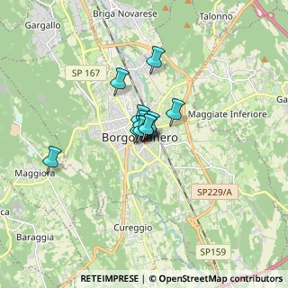 Mappa Via Giardini, 28021 Borgomanero NO, Italia (0.81818)