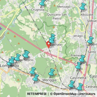 Mappa Via Libertà, 21010 Besnate VA, Italia (3.04647)