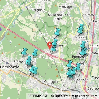 Mappa Via Libertà, 21010 Besnate VA, Italia (2.3775)