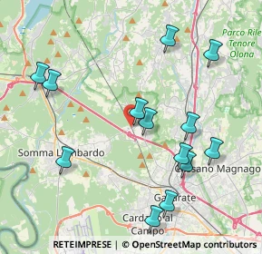 Mappa Via Ponte Ronchetti, 21010 Besnate VA, Italia (4.35154)