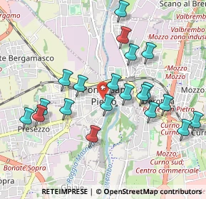 Mappa Via Monte Grappa, 24036 Ponte San Pietro BG, Italia (0.971)