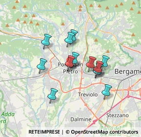 Mappa Via Monte Grappa, 24036 Ponte San Pietro BG, Italia (2.61714)