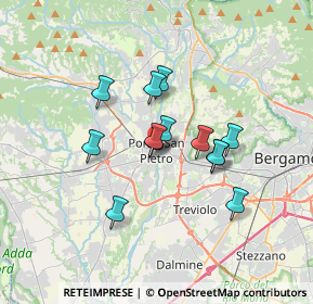 Mappa Via Monte Grappa, 24036 Ponte San Pietro BG, Italia (2.59308)