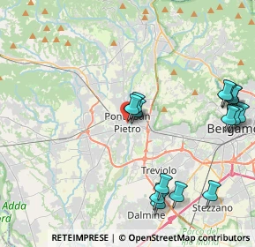 Mappa Via Monte Grappa, 24036 Ponte San Pietro BG, Italia (4.842)