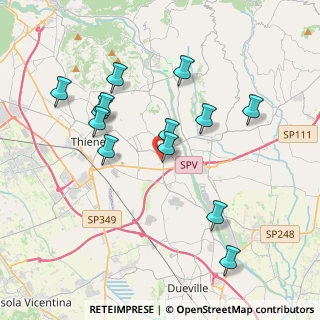 Mappa Via delle Querce, 36030 Sarcedo VI, Italia (3.79)