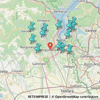 Mappa Via Fornari Professore, 28021 Borgomanero NO, Italia (13.56846)
