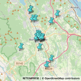Mappa Via Fornari Professore, 28021 Borgomanero NO, Italia (2.7455)
