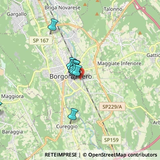 Mappa Via Fornari Professore, 28021 Borgomanero NO, Italia (1.5825)