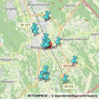 Mappa Via Fornari Professore, 28021 Borgomanero NO, Italia (1.62313)