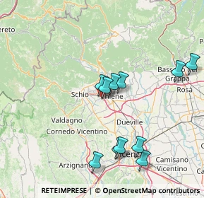 Mappa Via Padre P. Cavedon, 36035 Marano Vicentino VI, Italia (14.99182)