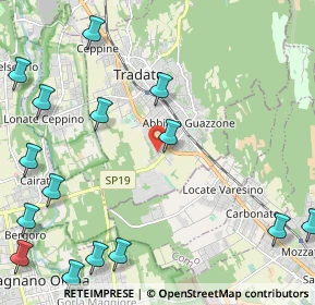 Mappa Via Sciesa, 21049 Tradate VA, Italia (3.08067)