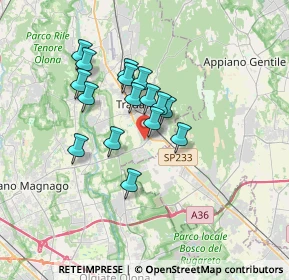 Mappa Via Sciesa, 21049 Tradate VA, Italia (2.63813)