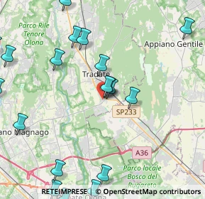 Mappa Via Sciesa, 21049 Tradate VA, Italia (5.6295)