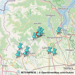 Mappa Loc. La Burla, 13010 Guardabosone VC, Italia (14.25091)