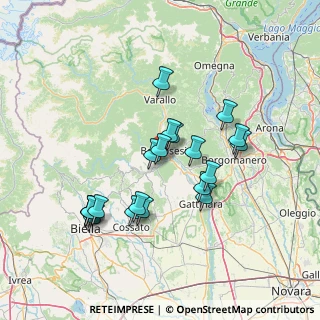 Mappa Loc. La Burla, 13010 Guardabosone VC, Italia (13.276)