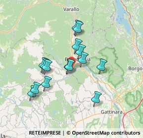 Mappa Loc. La Burla, 13010 Guardabosone VC, Italia (5.93867)