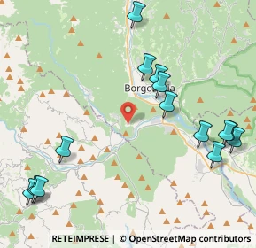Mappa Loc. La Burla, 13010 Guardabosone VC, Italia (5.08857)