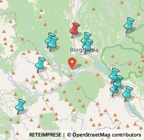 Mappa Loc. La Burla, 13010 Guardabosone VC, Italia (4.52667)