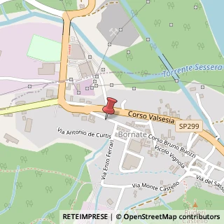 Mappa Corso Bruno Buozzi, 8, 13037 Serravalle Sesia, Vercelli (Piemonte)