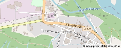 Mappa Serravalle Sesia