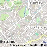Mapa Bergamo