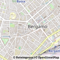 Hartă Bergamo