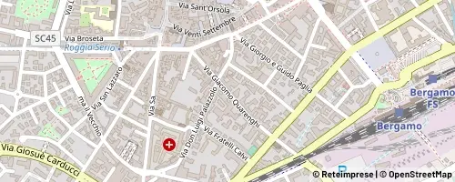 Mappa Bergame