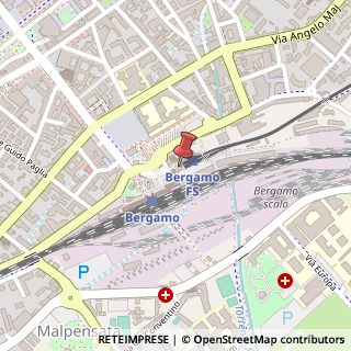 Mappa Piazzale Guglielmo Marconi, 4, 24122 Bergamo, Bergamo (Lombardia)