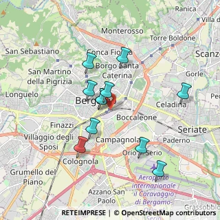 Mappa Bergamo Stazione, 24121 Bergamo BG, Italia (1.59)