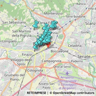 Mappa Bergamo Stazione, 24121 Bergamo BG, Italia (0.96353)