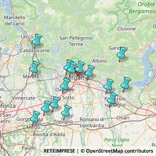 Mappa Bergamo Stazione, 24121 Bergamo BG, Italia (15.34067)