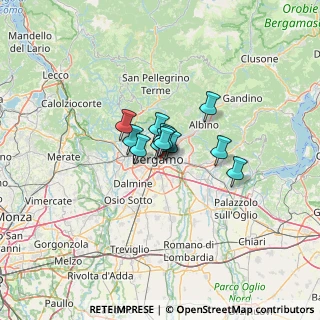 Mappa Bergamo Stazione, 24121 Bergamo BG, Italia (5.82667)