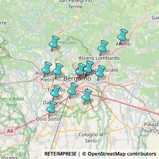Mappa Bergamo Stazione, 24121 Bergamo BG, Italia (5.72)