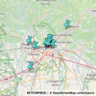 Mappa Bergamo Stazione, 24121 Bergamo BG, Italia (3.46833)