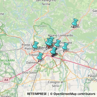 Mappa Bergamo Stazione, 24121 Bergamo BG, Italia (3.81909)
