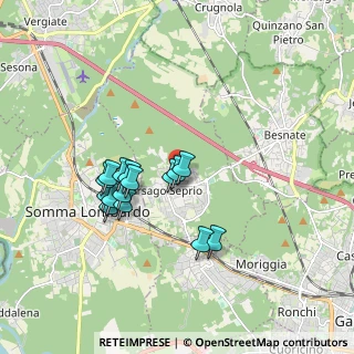 Mappa Via Carlo Cattaneo, 21010 Arsago Seprio VA, Italia (1.51467)