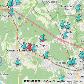 Mappa Via Carlo Cattaneo, 21010 Arsago Seprio VA, Italia (3.3155)