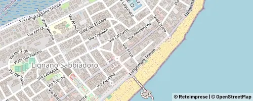 Mappa Lignano Sabbiadoro