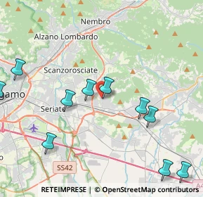 Mappa Via S. Domenico Savio, 24061 Albano Sant'Alessandro BG, Italia (5.20636)