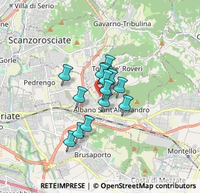 Mappa Via S. Domenico Savio, 24061 Albano Sant'Alessandro BG, Italia (0.98143)