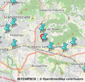 Mappa Via S. Domenico Savio, 24061 Albano Sant'Alessandro BG, Italia (2.82)