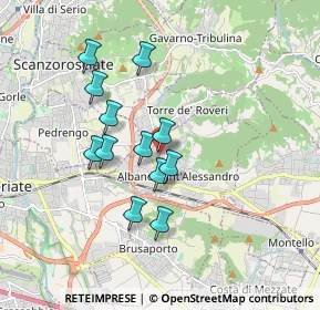 Mappa Via S. Domenico Savio, 24061 Albano Sant'Alessandro BG, Italia (1.48)